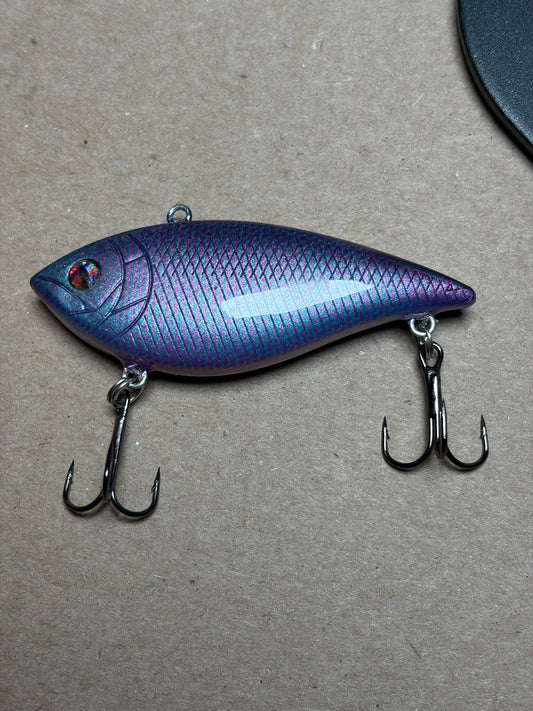 Purple Checkered Lipless