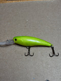 Chartreuse minnow